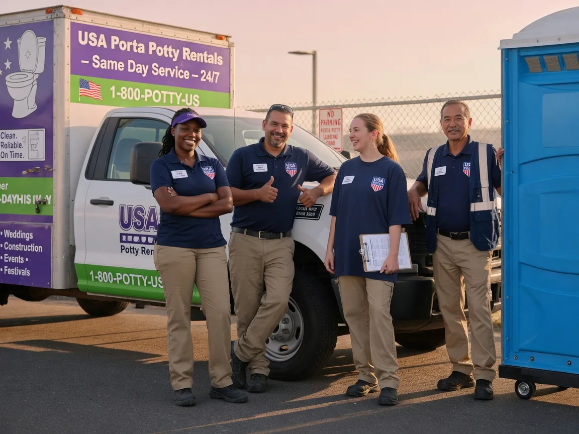 Porta Potty Rental company in Dublin, VA